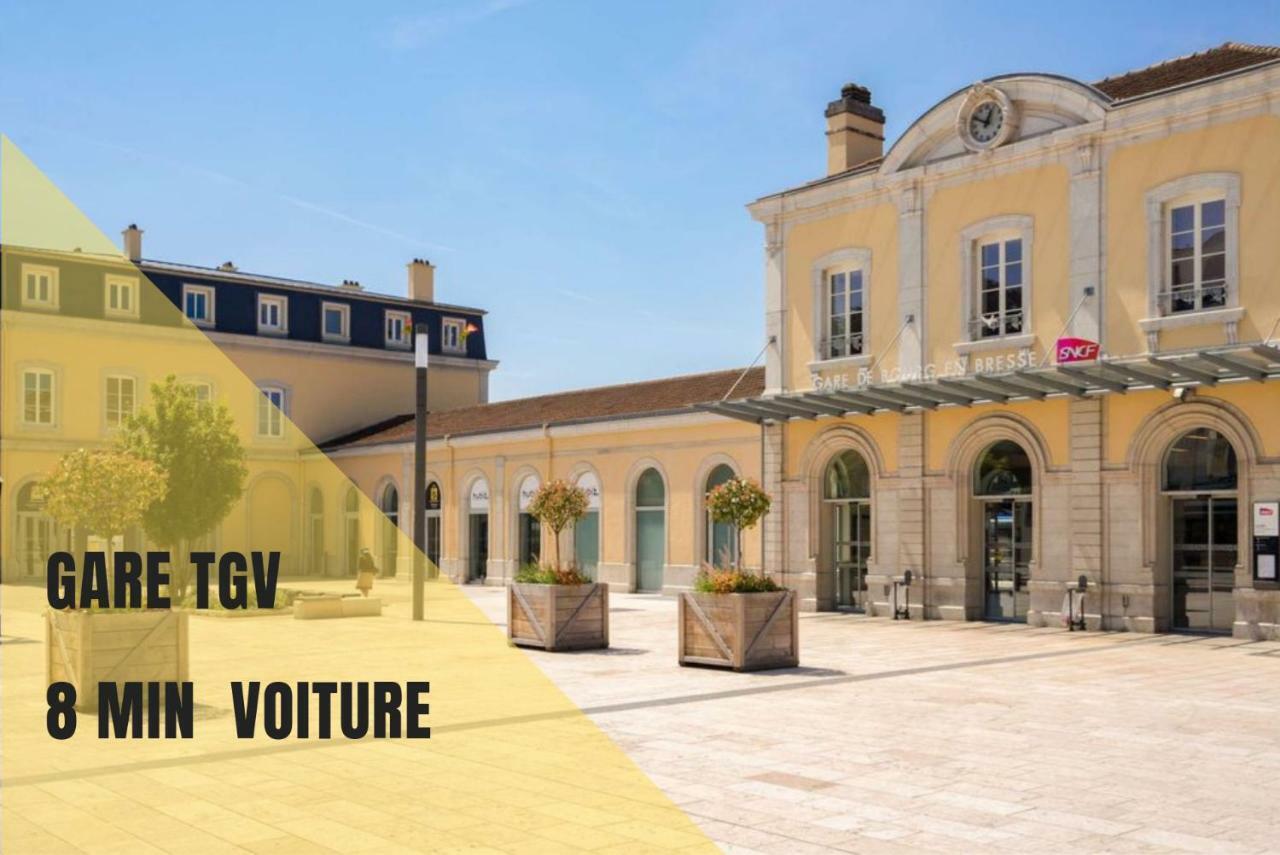 Legend- Parking privé- Terrasse privée- Wifi - Convert Bourg-en-Bresse Extérieur photo